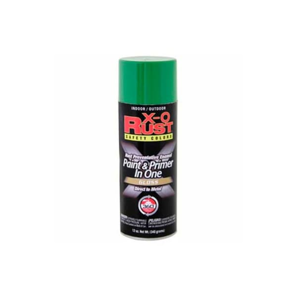 General Paint Spray Paint, Safety Green, Flat, 12 oz 144947 - main